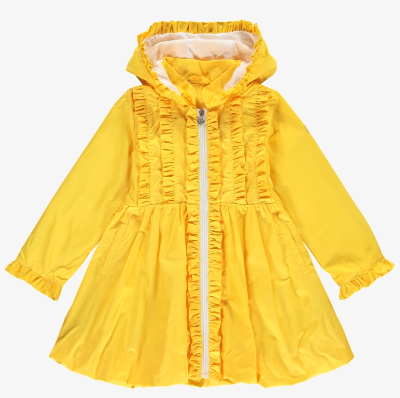 Ss19 A Dee Girls Joules Sunflower Yellow Jacket, transparent png download