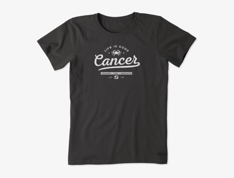 Women's Cancer Crusher - Downbeat Magazine T Shirts, transparent png download