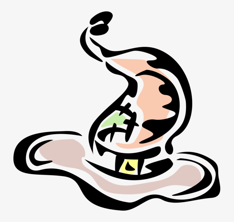 Vector Illustration Of Halloween Sorceress Witch's, transparent png download