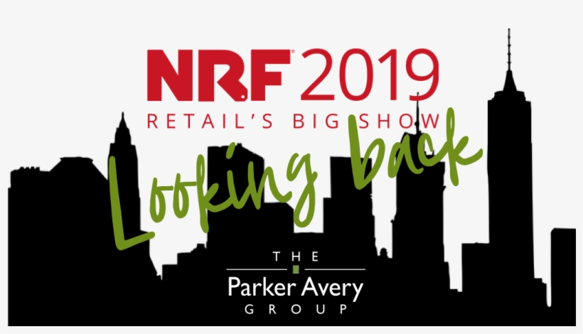 Looking Back At Nrf's 2019 Big Show - City Black And White Drawing, transparent png download