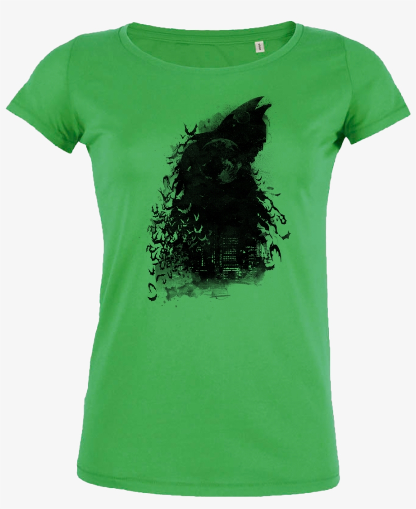 Rico Mambo Dark Knight T-shirt Stella Loves Light Green, transparent png download