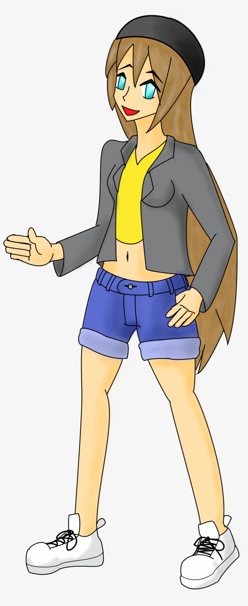Footwear Clothing Cartoon Yellow Vertebrate Standing - Cartoon, transparent png download