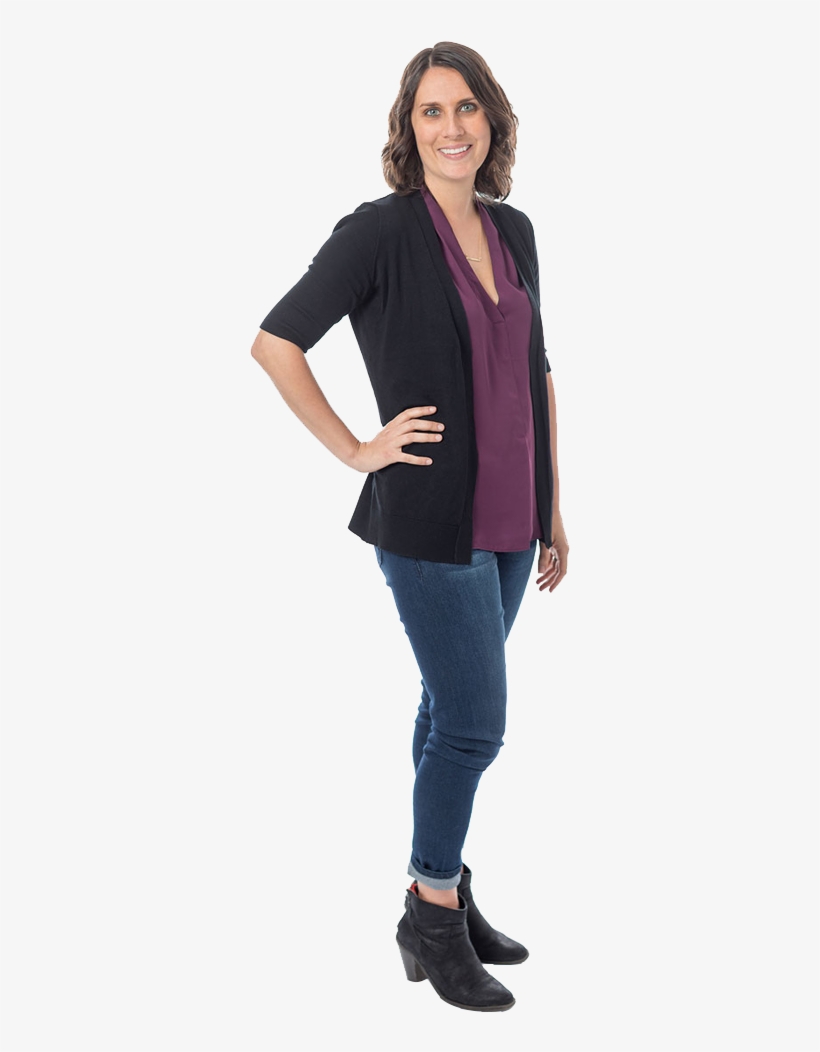Jennifer Coffin - Cardigan, transparent png download