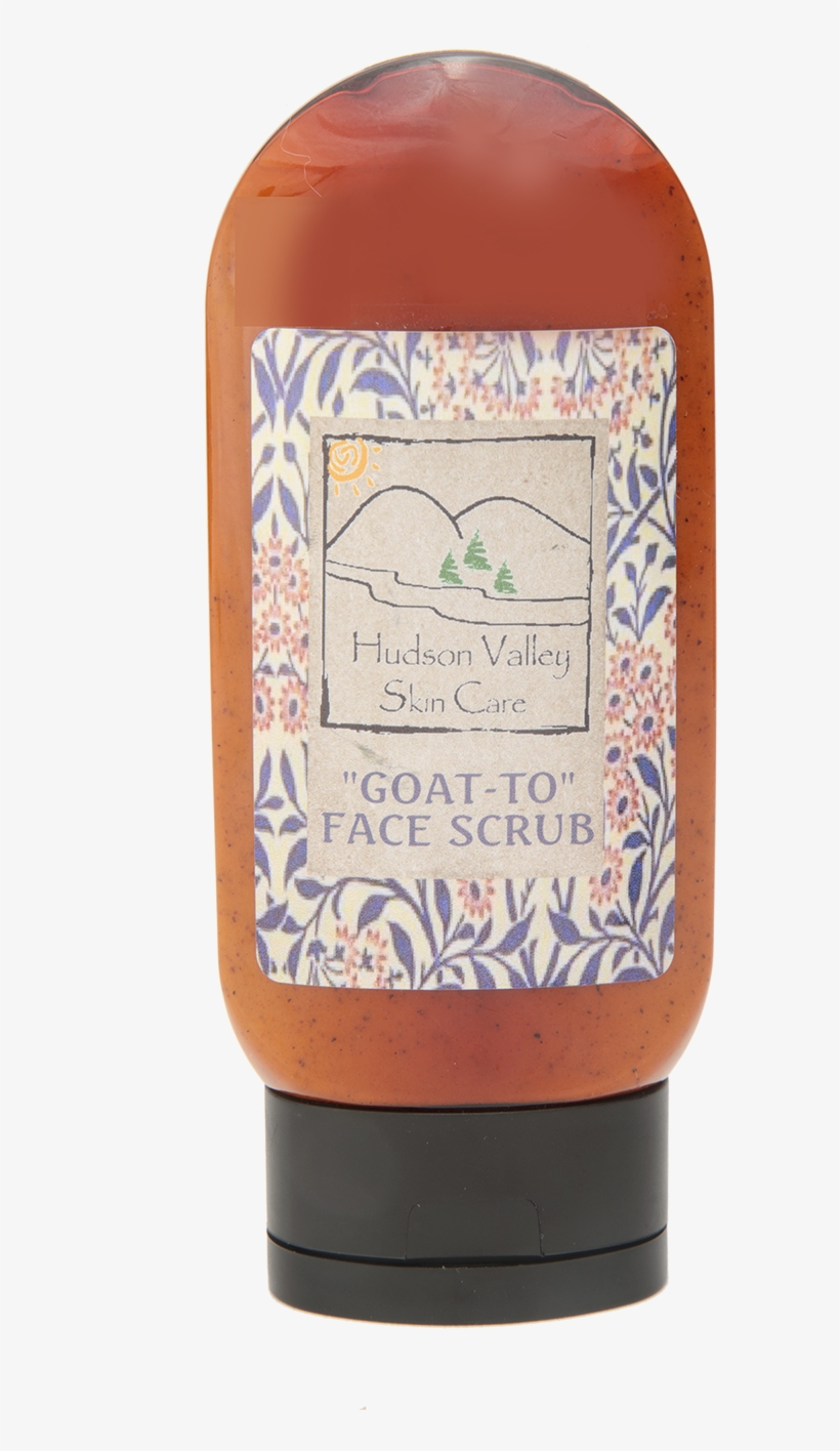 “goat-to” Face Scrub - Glass Bottle, transparent png download
