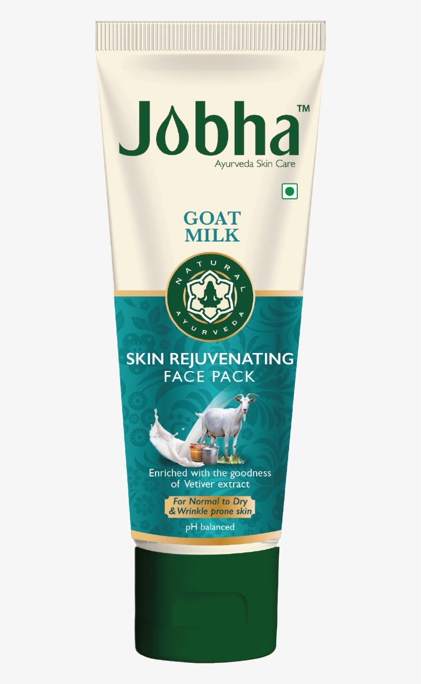 Jobha Ayurvedic Skin Rejuvenating Goat Milk Face Pack - Goat, transparent png download