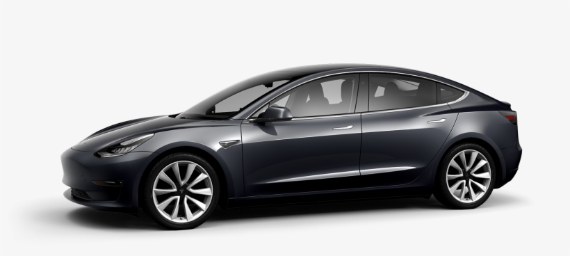 I Love My Model 3 It Is The Best Vehicle I Have Ever - Tesla Model 3 Obsidian Black, transparent png download