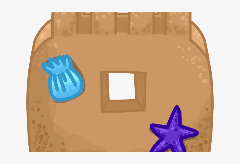 Pixel Clipart Sandcastle - Illustration, transparent png download