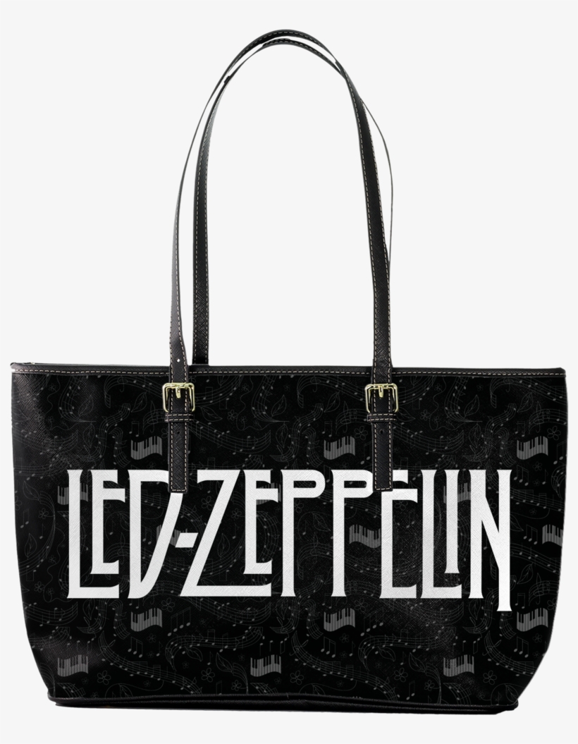 Led Zeppelin Amazing Large Leather Tote - Knebworth Led Zeppelin Cover, transparent png download
