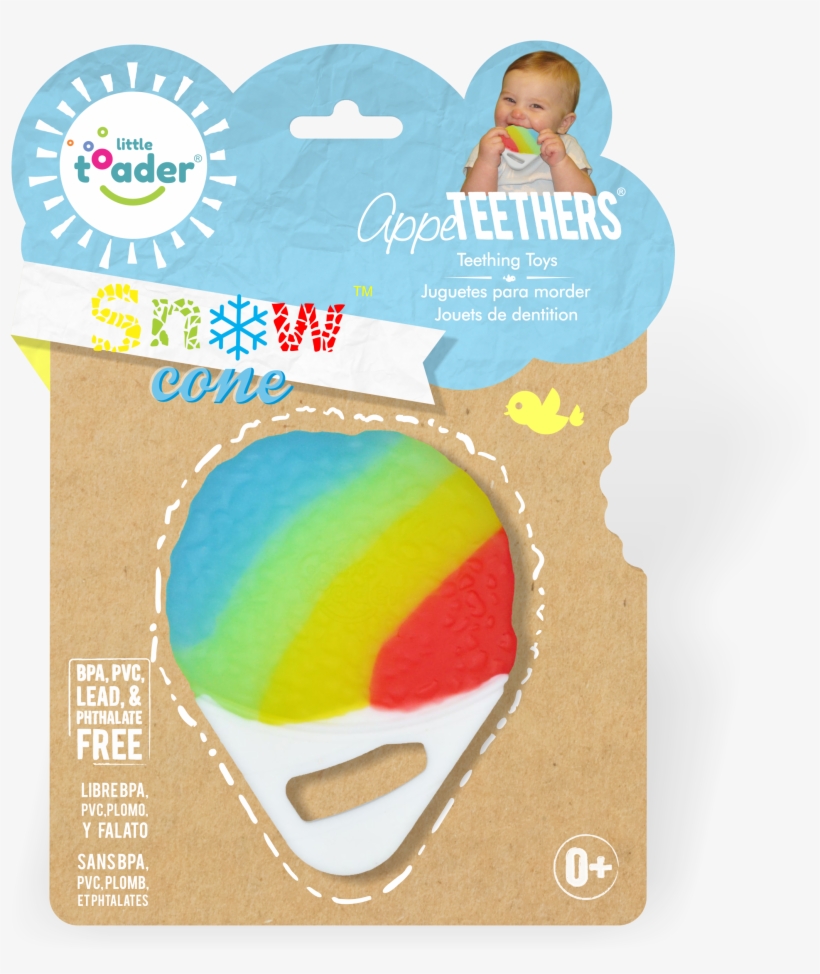 Teethers Snow Cone - Teether Toy Package, transparent png download