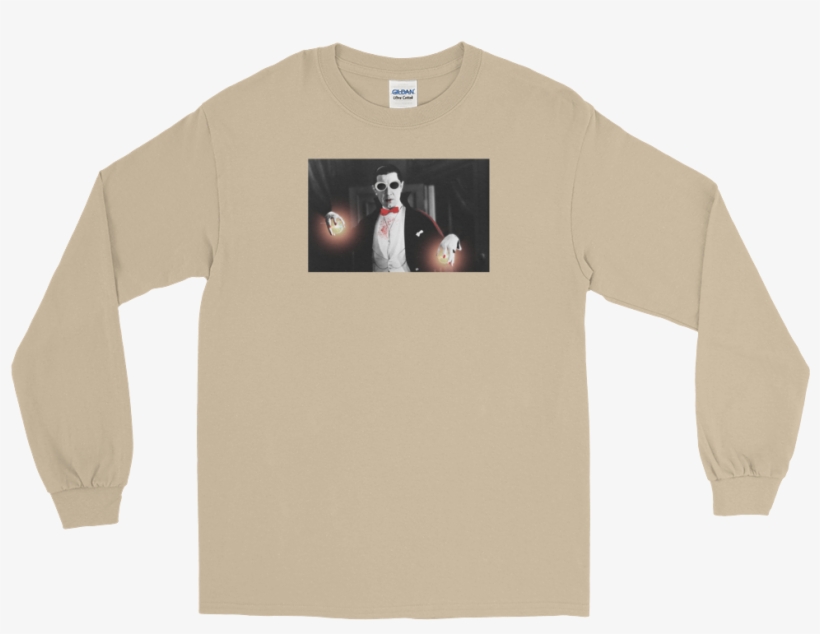 Clout Dracula Long Sleeve T-shirt - Long-sleeved T-shirt, transparent png download