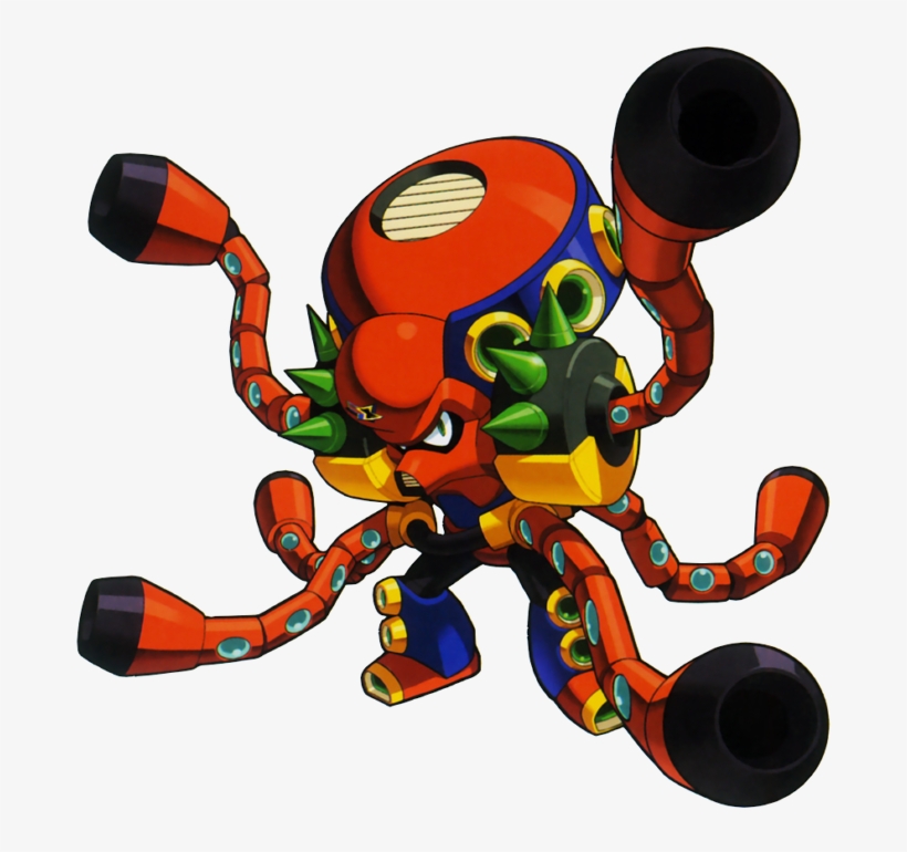Launch Octopus Is One Of The Eight Maverick Bosses, transparent png download