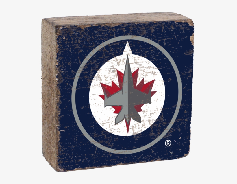 Winnipeg Jets Rustic Block - Winnipeg Jets Logo 2011, transparent png download