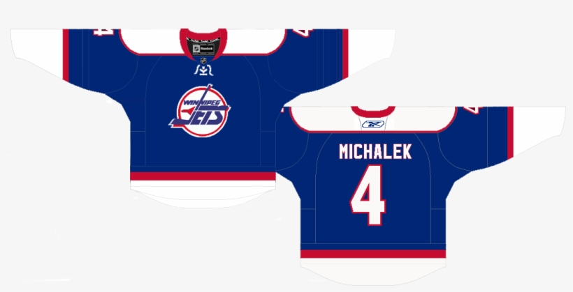He Keeps The Jets In A Very Nice, Simple, Classic Design - Winnipeg Jets, transparent png download