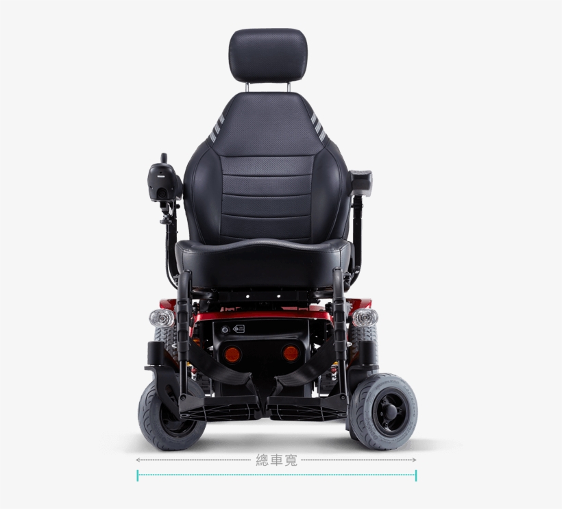 The Morgan's Turning Radius Is Only 64 Cm With A Total - Motorized Wheelchair, transparent png download