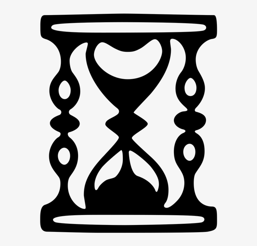 Hourglass Images - Reloj De Arena Silueta Png, transparent png download