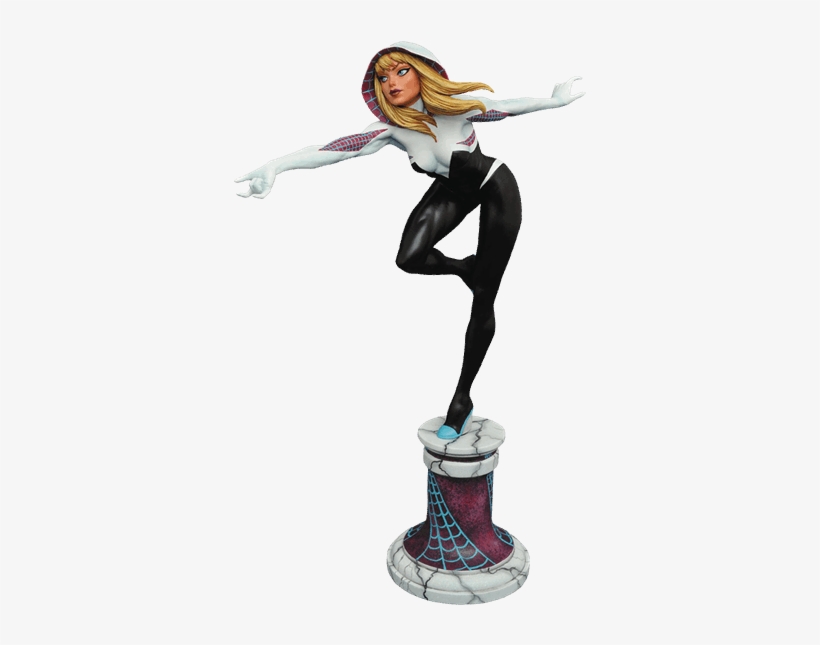 Diamond Select Spider Gwen Statue, transparent png download