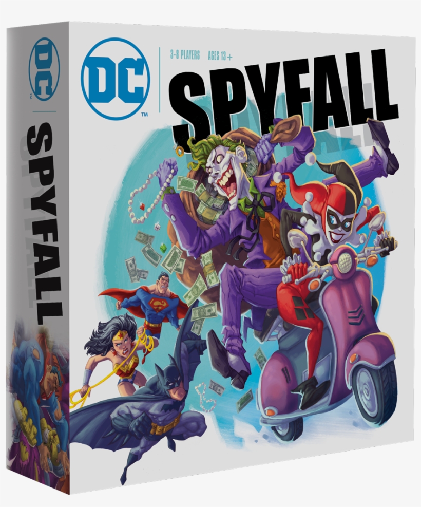 Spyfall Dc Comics Board Game - Spyfall Dc, transparent png download