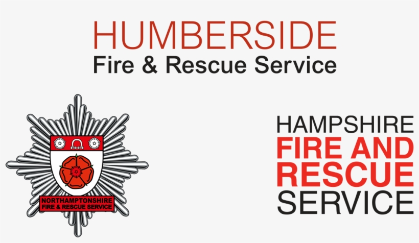 Humberside, Northamptonshire And Hampshire Fire Service - Hampshire Fire And Rescue Service, transparent png download