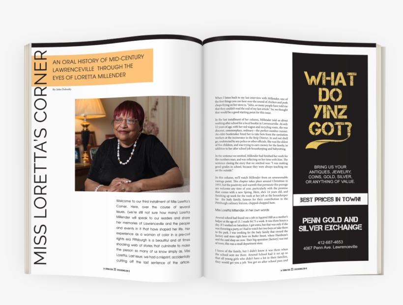 Miss Loretta's Corner - Magazine, transparent png download