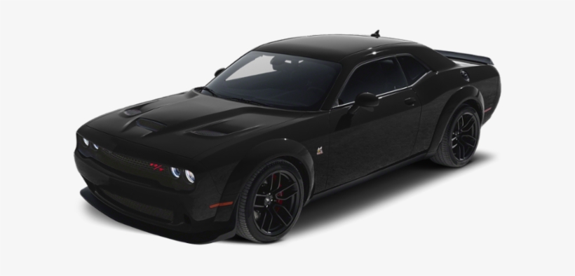 New Octane Red 2019 Dodge Challenger R/t Scat Pack - 2019 Black Dodge Challenger, transparent png download