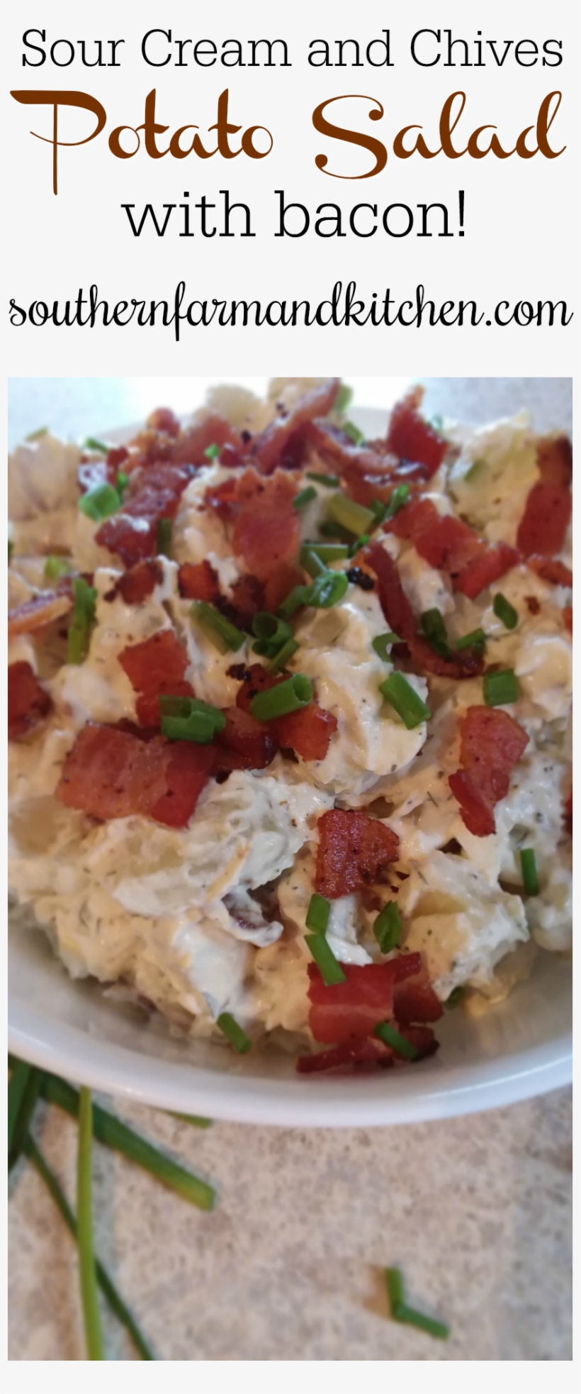 #potatosalad @sourcream #chives #bacon #recipes - Guadalajara, transparent png download