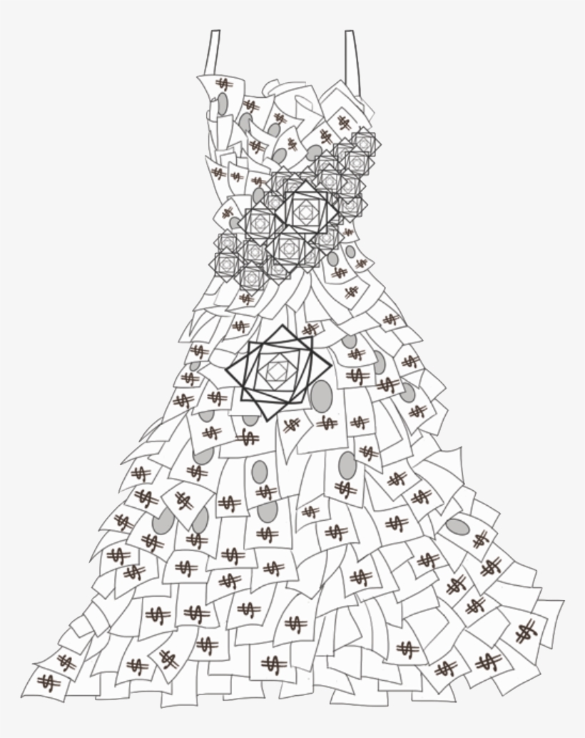 A Million Bucks - Cocktail Dress, transparent png download