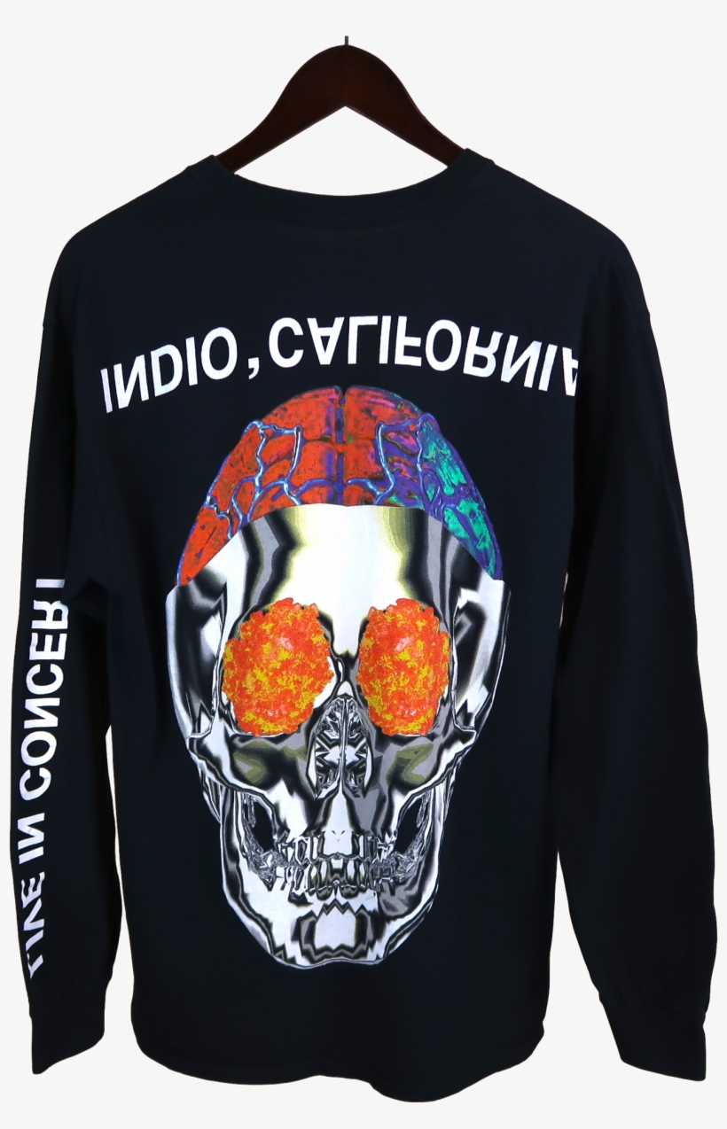 Travis Scott Coachella Long Sleeve - Astroworld T Shirt, transparent png download