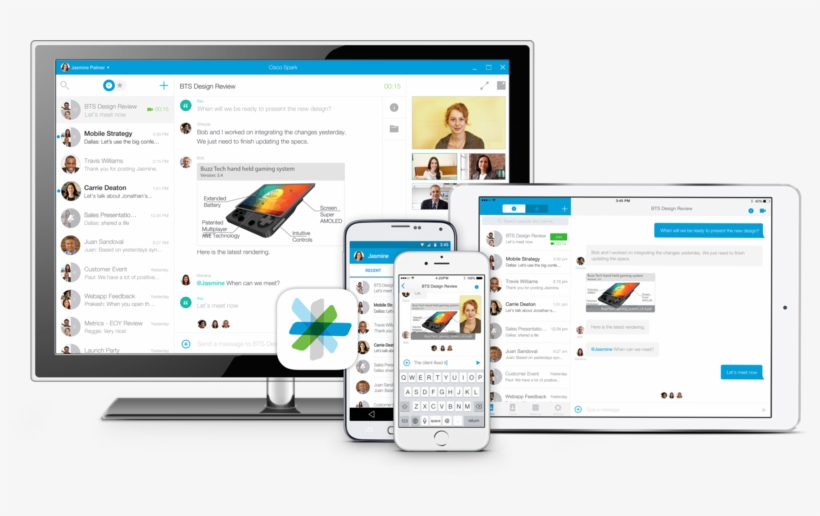Cisco Spark Instant Messaging - Cisco Spark Board Api, transparent png download