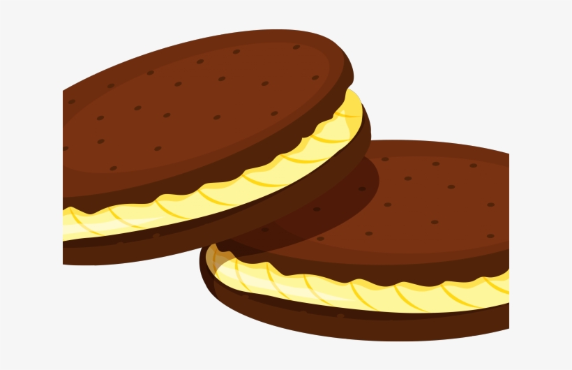 Biscuit Clipart Plate - Chocolate Biscuit Clipart, transparent png download