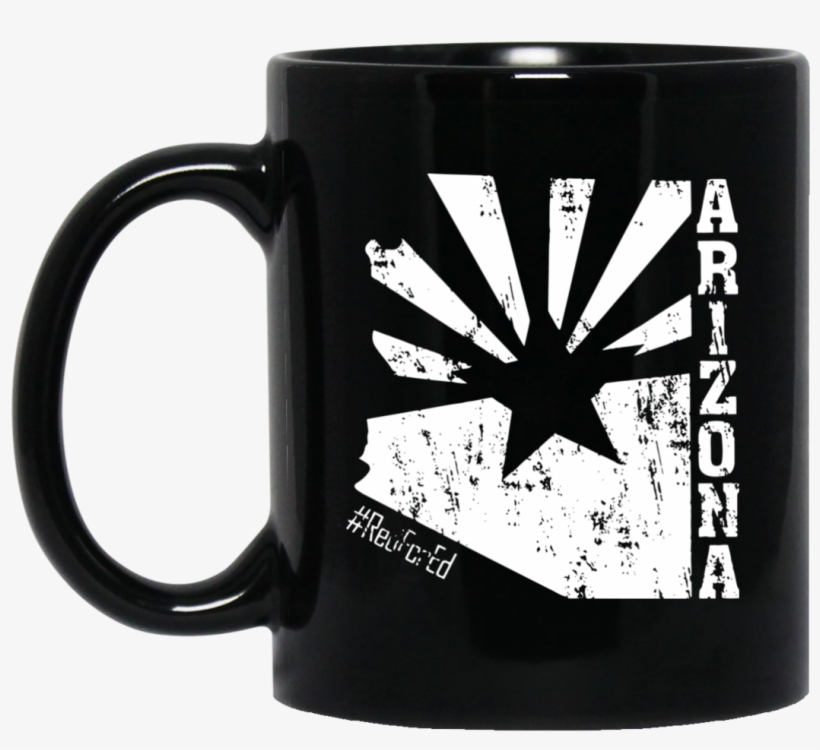 Vintage Arizona Flag Red For Ed Bm11oz 11 Oz, transparent png download