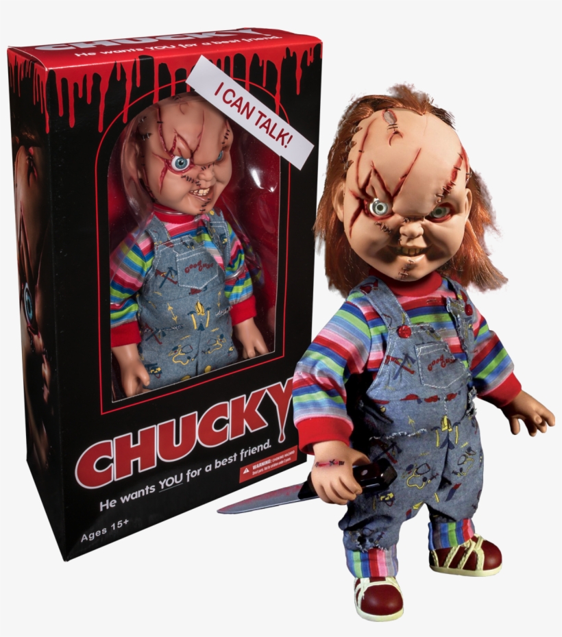 Childs Play Chucky Talking Action Figure Png Chucky - チャッキー 「チャイルド・プレイ」 15インチ トーキングメガスケールフィギュア, transparent png download