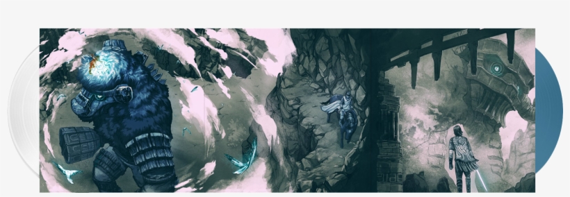 Lp Trifold Interior Artwork - Shadow Of The Colossus, transparent png download