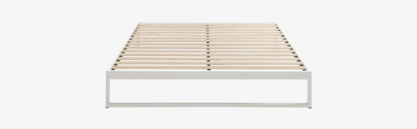 Snow White Steel Bed Frame - Bed Frame, transparent png download