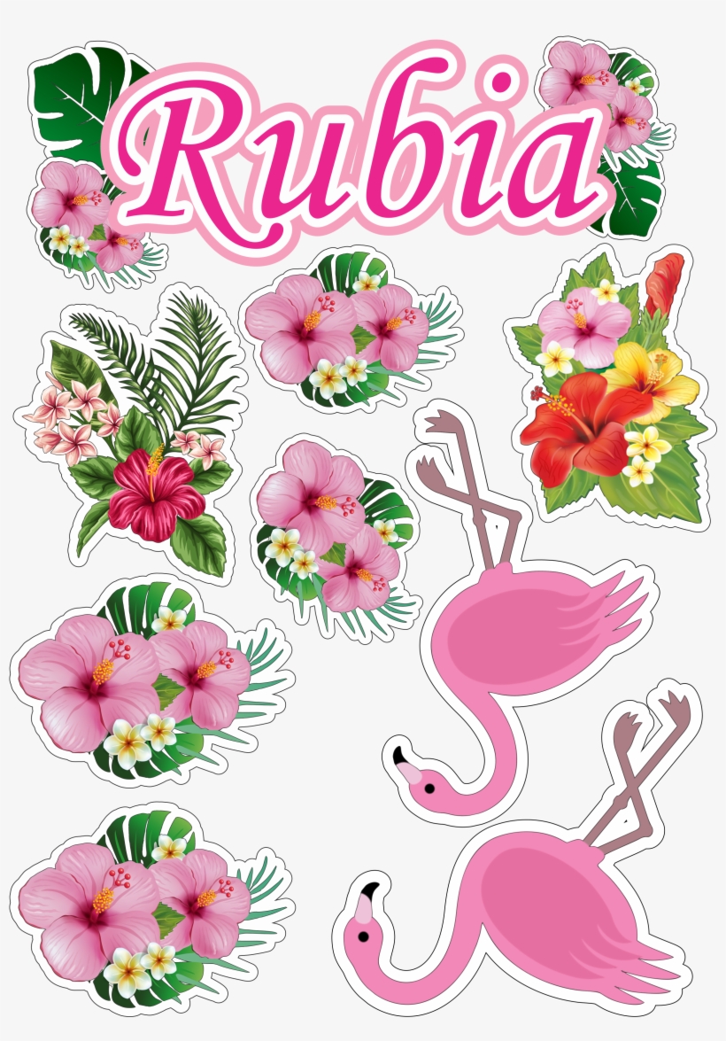 Topo De Bolo - Dual Pink Hibiscus Pillow Case, transparent png download