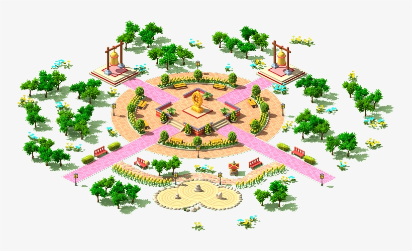 Palace Of Five Stars L1 - Illustration, transparent png download