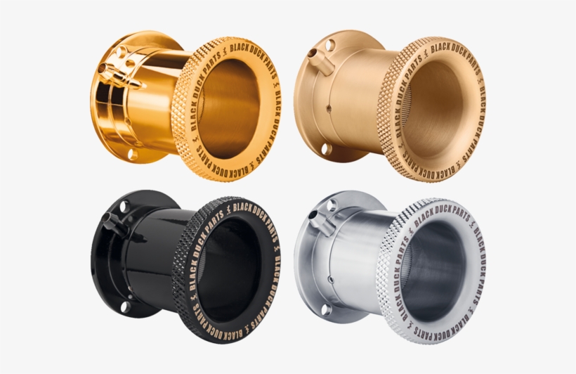 These Velocity Stacks, Or Air Horns, Are A Three Piece, - Cornet Filtre À Air Black Duck Parts Noir Sportster, transparent png download