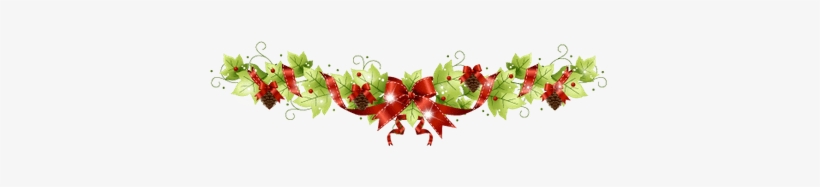 Beautiful Christmas Garland Transparent Png Stickpng - Garland Christmas Transparent, transparent png download