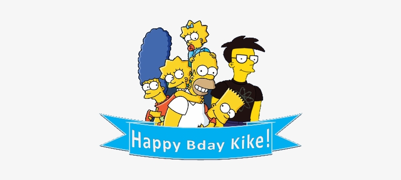"kike En Los Simpsons" - Feliz Cumpleaños Kike Imagenes, transparent png download