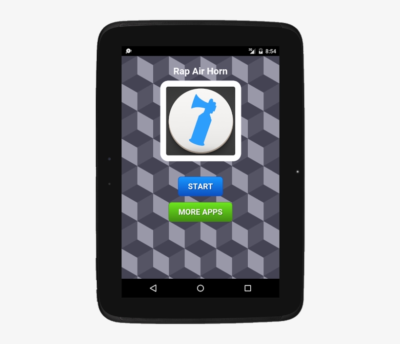 Rap Air Horn Airhorn Button اسکرین شات 2 - Tablet Computer, transparent png download