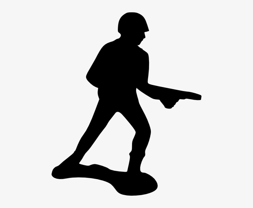 Toy - Silhouette Of Football Player, transparent png download