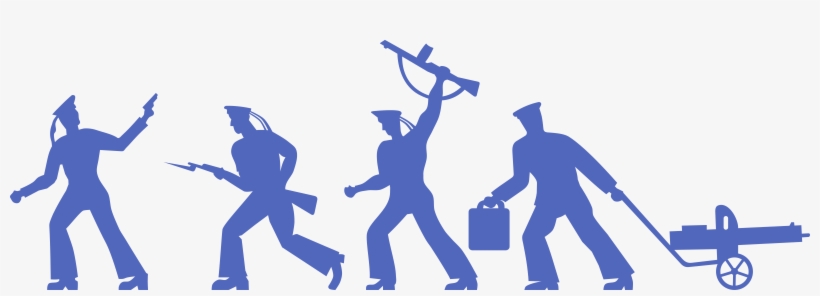 Soldier Sailor Computer Icons Download Silhouette - Human 15 Oz Ceramic Large Mug, transparent png download