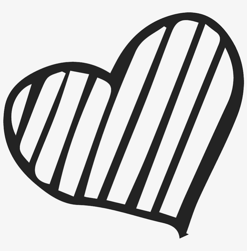 Hand-drawn Heart - Gold Foil Heart Png, transparent png download