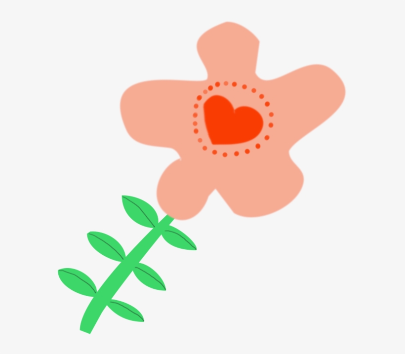 Digital Flower Drawing - Digital Scrapbooking, transparent png download