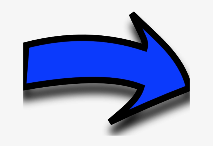 Comic Right Arrow Clip Art 106643 Comic Right Arrow - Right Arrow, transparent png download