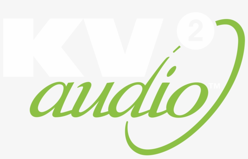 Logo Kv2 Audio White/green - Kv2 Logo, transparent png download