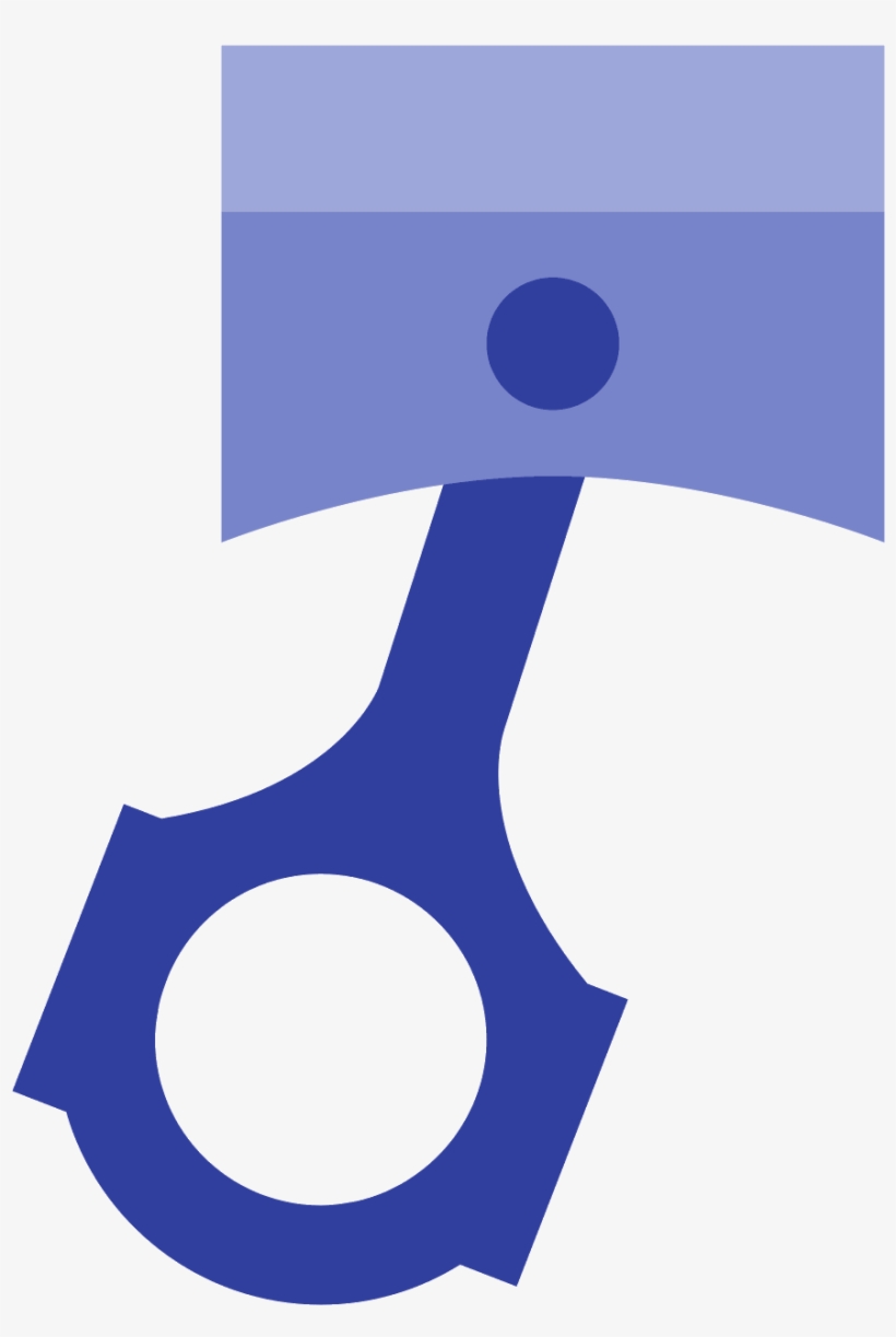 This Logo Represents A Piston And Is Made Up Of A Rectangle - Icon, transparent png download
