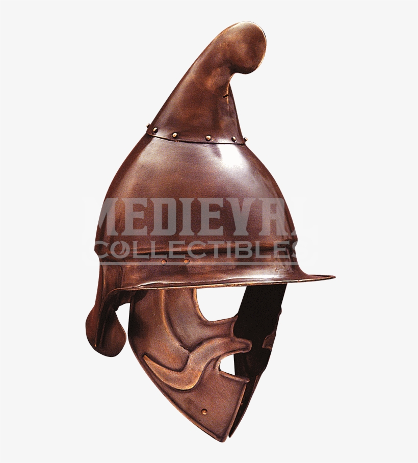 Athenian Hoplite Helmet - Real Hoplite Armor, transparent png download