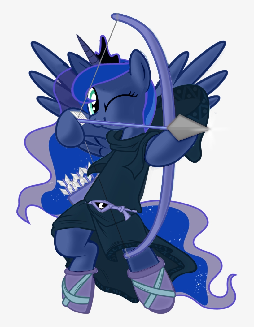 Aiming, Alicorn, Arrow, Artist - Cartoon, transparent png download