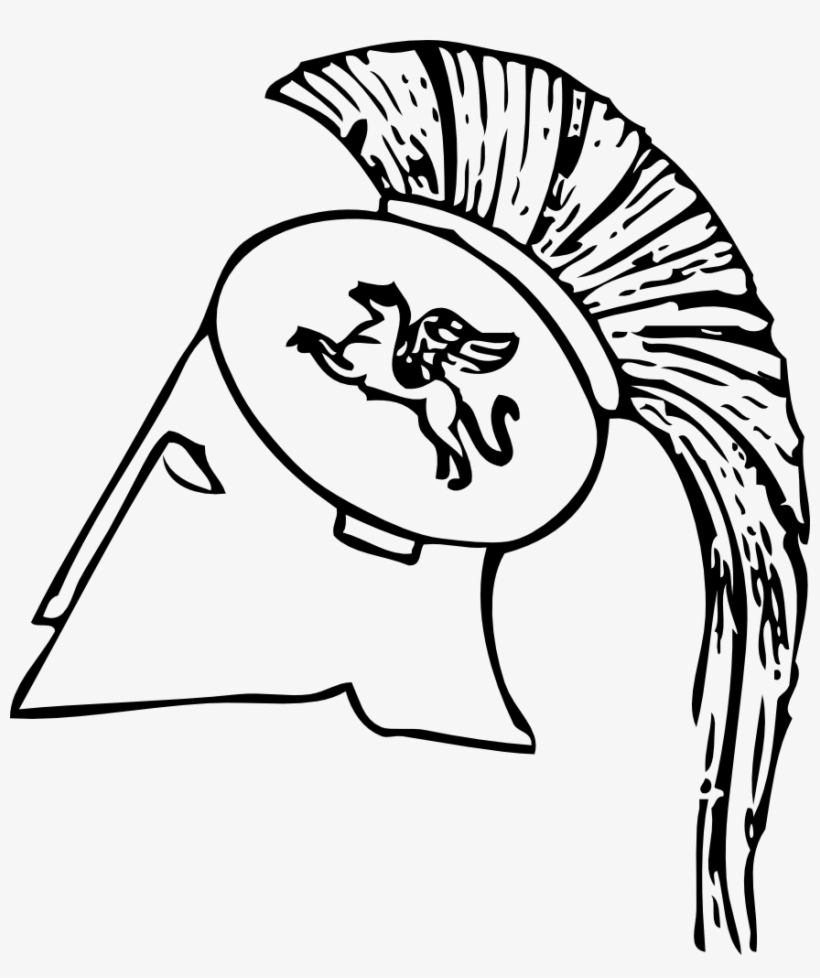 Floodgate Clipart - Greek Helmet Clipart Png, transparent png download