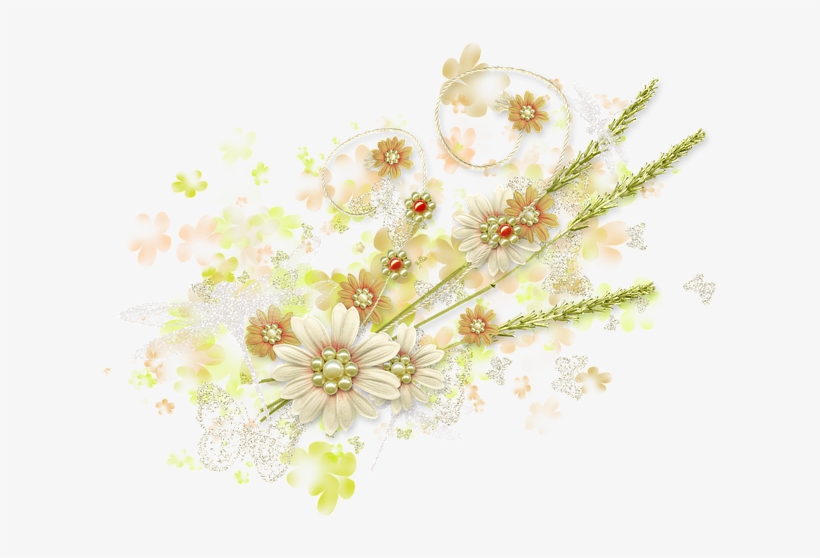 Spring, Summer, Flowers, Greens, Butterfly, Nature - Transparent Background Spring, transparent png download